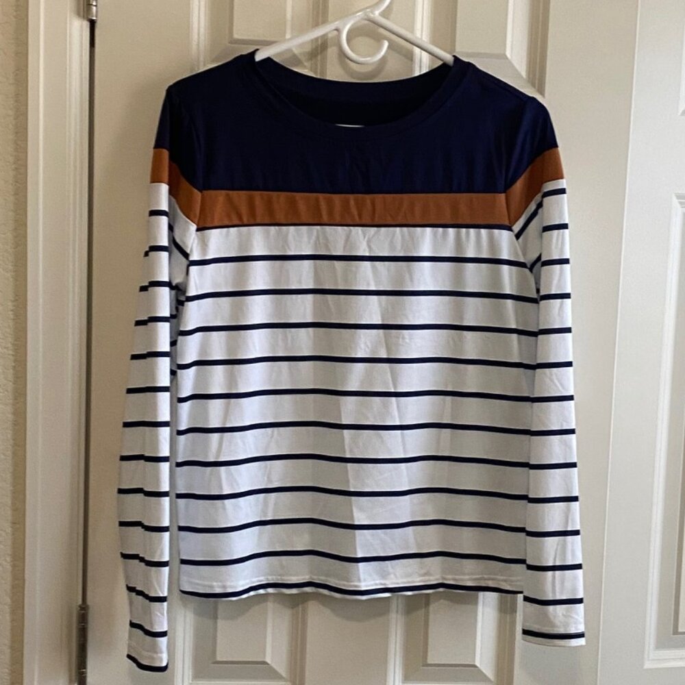 Ladies Shein Striped Top